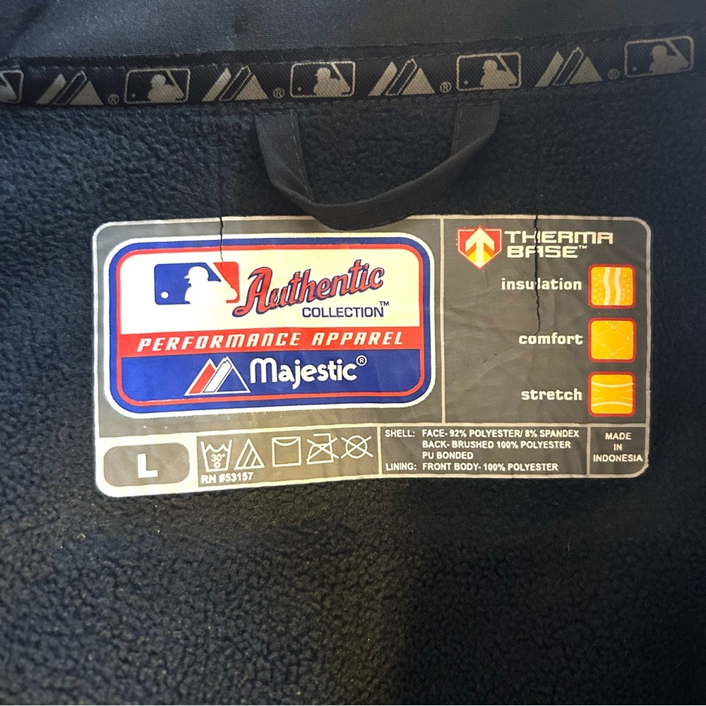 New York Yankees Authentic Majestic BP Top - Picture 6 of 7